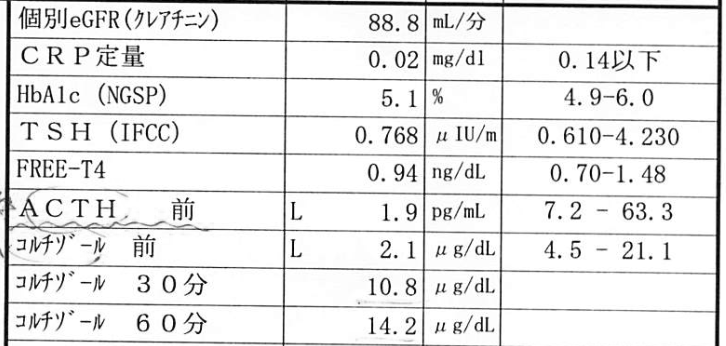 負荷試験の結果