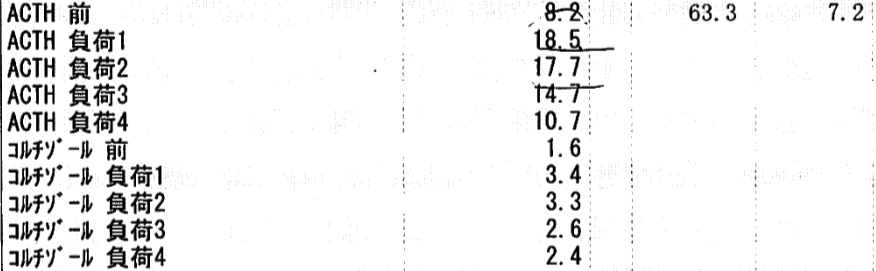 負荷試験の結果